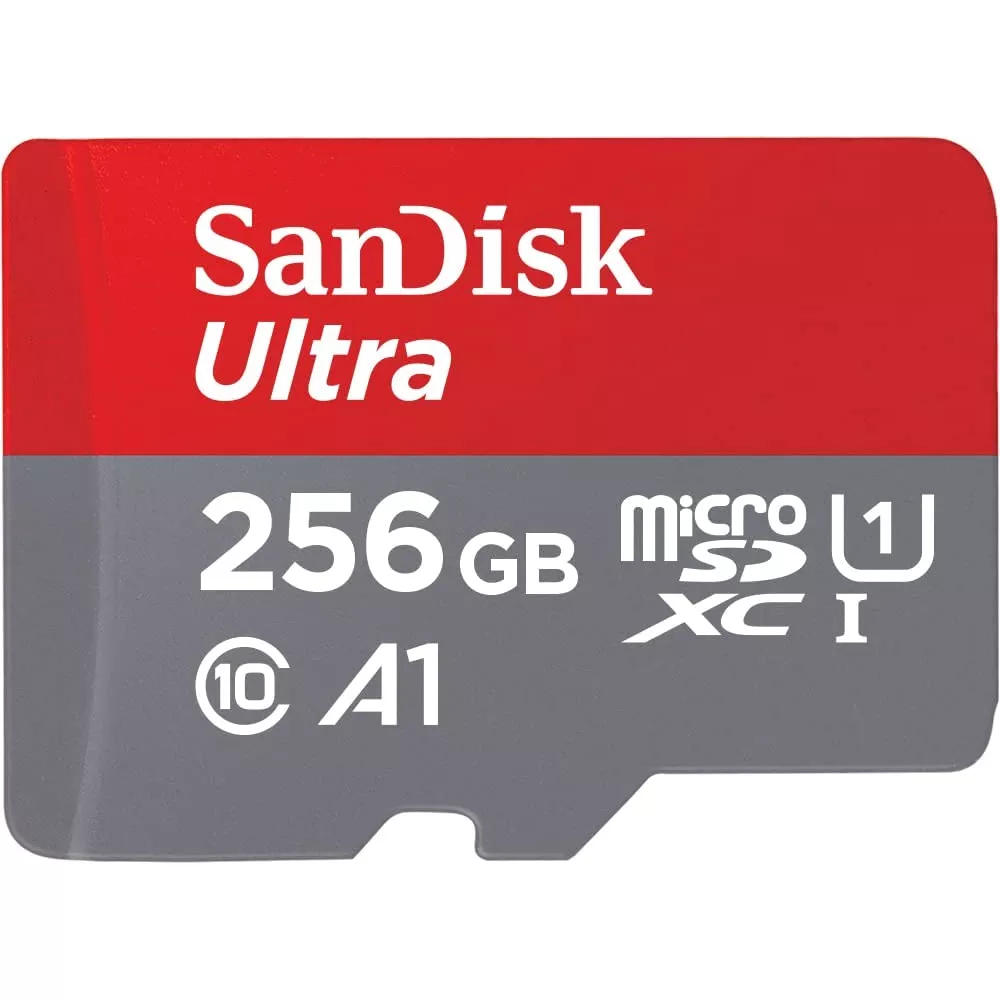 Memoria Ultra MicroSD 256GB Con Adaptador Class 10/UHS-I - SDSQUAC-256G-GN6MA