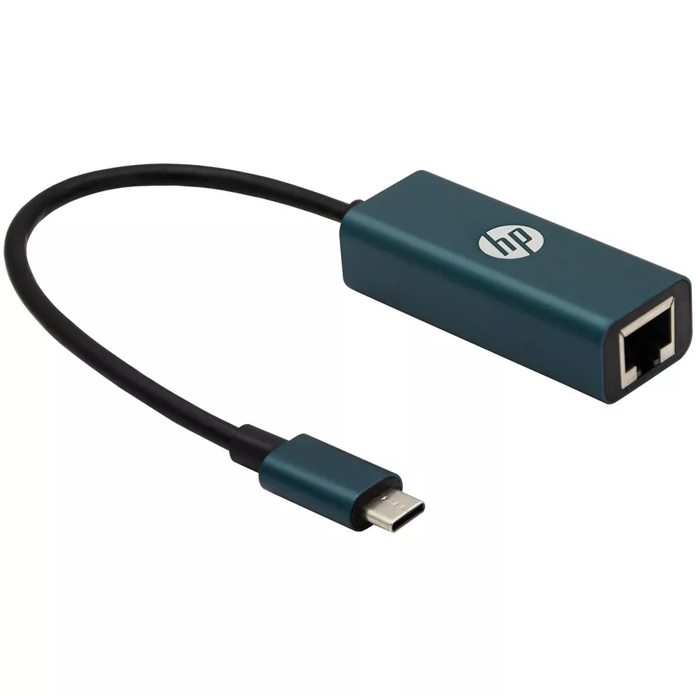 Adaptador HP de USB-C a Ethernet RJ45 10/100/1000/ Mbps - 29HPVCT208