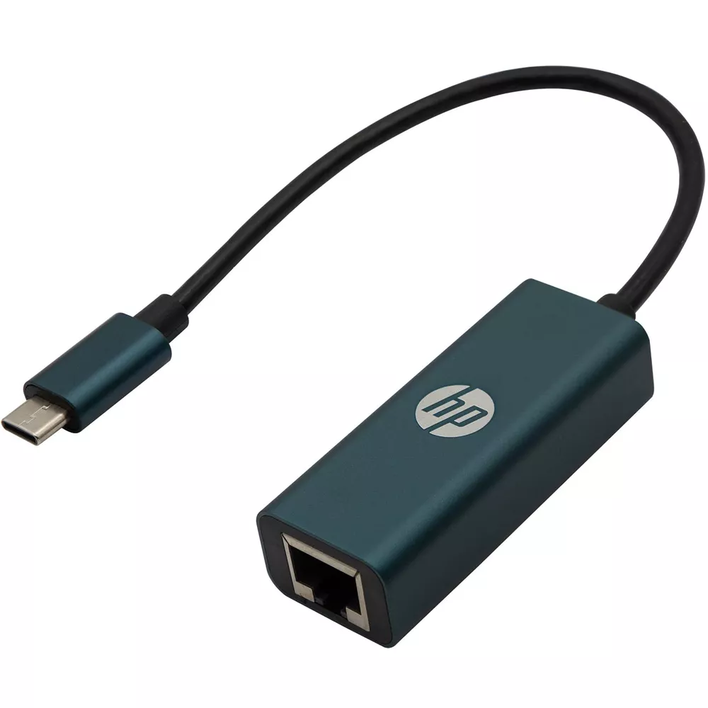 Adaptador HP de USB-C a Ethernet RJ45 10/100/1000/ Mbps - 29HPVCT208