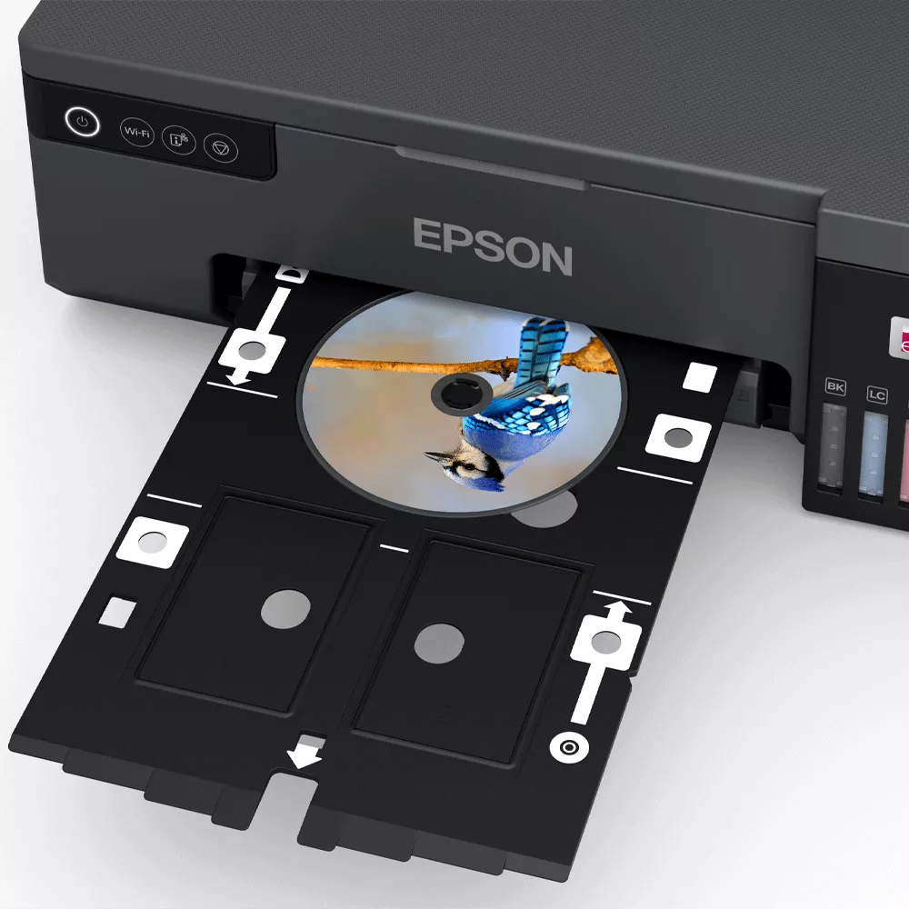 Impresora Fotográfica Epson EcoTank L8050 con Sistema de Tanques de Tinta, Wi-Fi, USB - C11CK37301