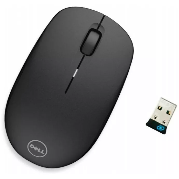 Mouse Inalámbrico Dell WM126 Dongle USB Negro - 570-AALK