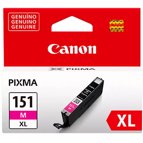 Cartucho de Tinta Canon CLI-151XL Magenta 11ML RENDIMIENTO 695 PAG - 6479B001 