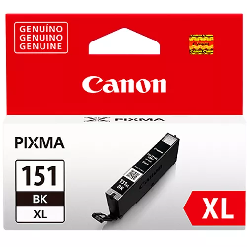 Cartucho de Tinta Canon CLI-151XL Negro 11ML RENDIMIENTO 695 PAG - 6477B001