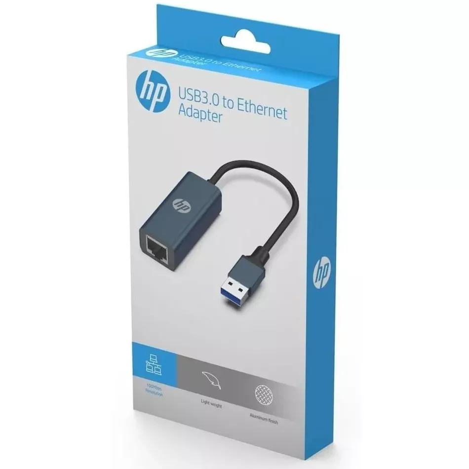 Adaptador HP de USB A 3.1 a Ethernet RJ45 10/100/1000 DHC-CT101 - 29HPVDC101