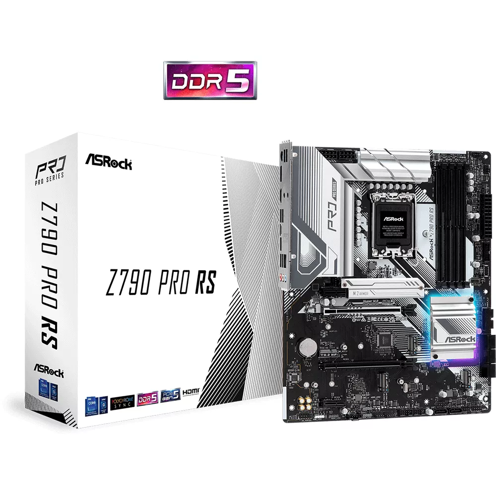 Tarjeta madre Z790 PRO RS LGA1700 12/13th GEN DDR5   pn Z790 P RS