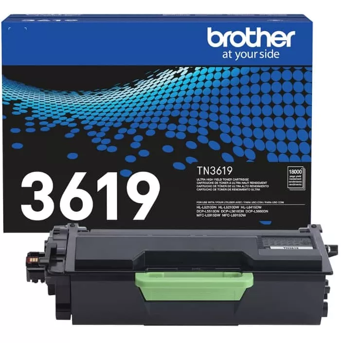 Toner Brother TN-3619 Original Rendimiento hasta 18000 -TN-3619