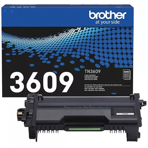 Toner Brother TN3609 Rendimiento hasta 3000 Paginas - TN-3609 