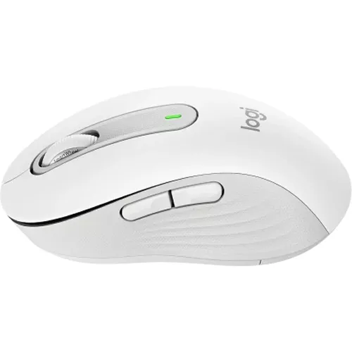 Mouse inalámbrico Logitech M650 Bluetooth 2.4 diestro y zurdo color blanco- 910-006252