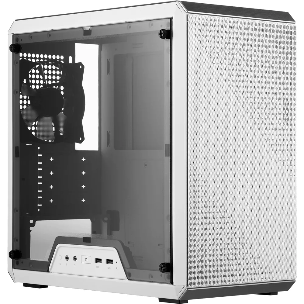 Gabinete Gamer Cooler Master MasterBox Q300L White, Mini Tower, Micro-ATX, Mini-ITX, USB 3.0 - MCB-Q300L-WANN-S00