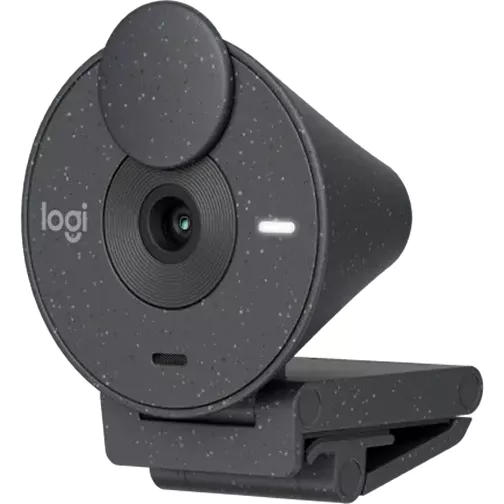 Webcam Logitech Brio 100 cámara web 2 MP 1920 x 1080 Pixeles USB Grafito