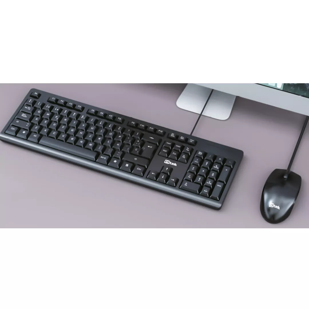 Combo KIT teclado mouse Alambrico USB / UT- KTD250 - 0010085