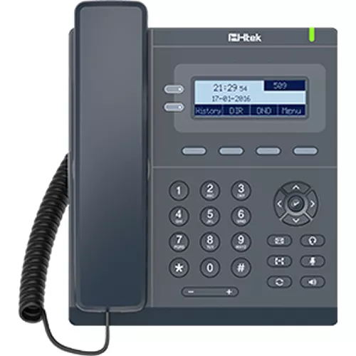 Teléfono IP con 2 cuentas SIP, 2xFastEthernet, PoE + Fuente de alimencion - UC902SP