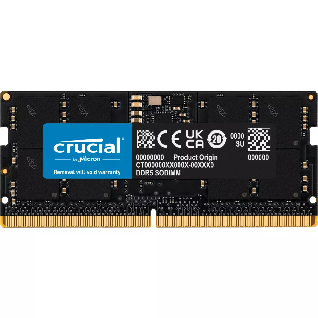 SODIMM 16GB DDR5-5600 -CL46 (16Gbit) Memoria RAM - CT16G56C46S5