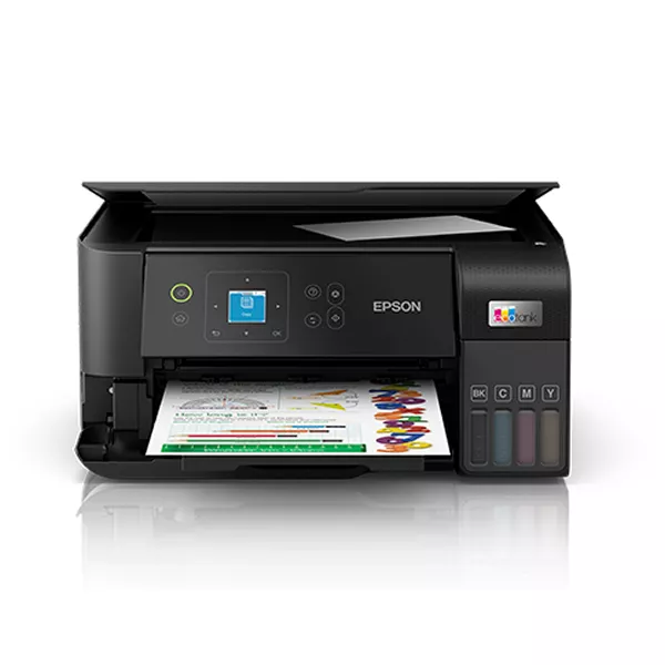 Impresora Multifuncional inyeccion de tinta color EcoTank L3560, 15 ppm/negro, 8 ppm/color, Wi-Fi, USB 2.0 - C11CK58302