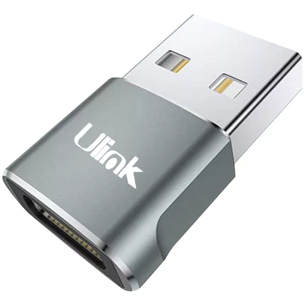 Adaptador USB tipo C hembra a USB macho  2.0 / mod. UL-ADCU30 - 0060157