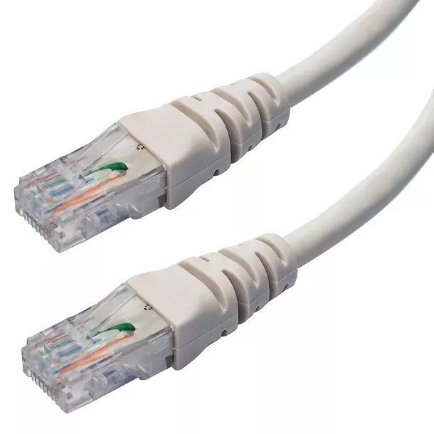 Cable de Red Patch Cord Cat6A 0.50 mts Gris - AW-CAT6-05G