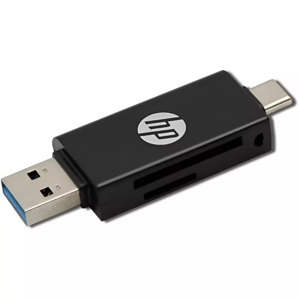 Lector de Tarjetas SD-Micro SD HP, Conecion USB a USB - 29HPVCT112 HP24ACC