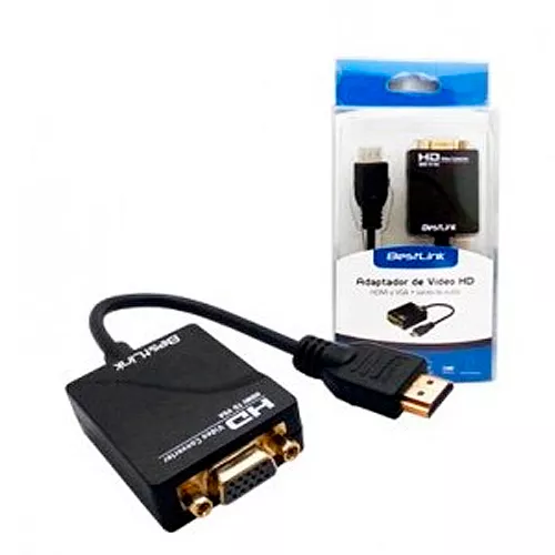 Adaptador HDMI Macho a VGA Hembra +  Cable Audio Mod BL-CV3500 - 0140028